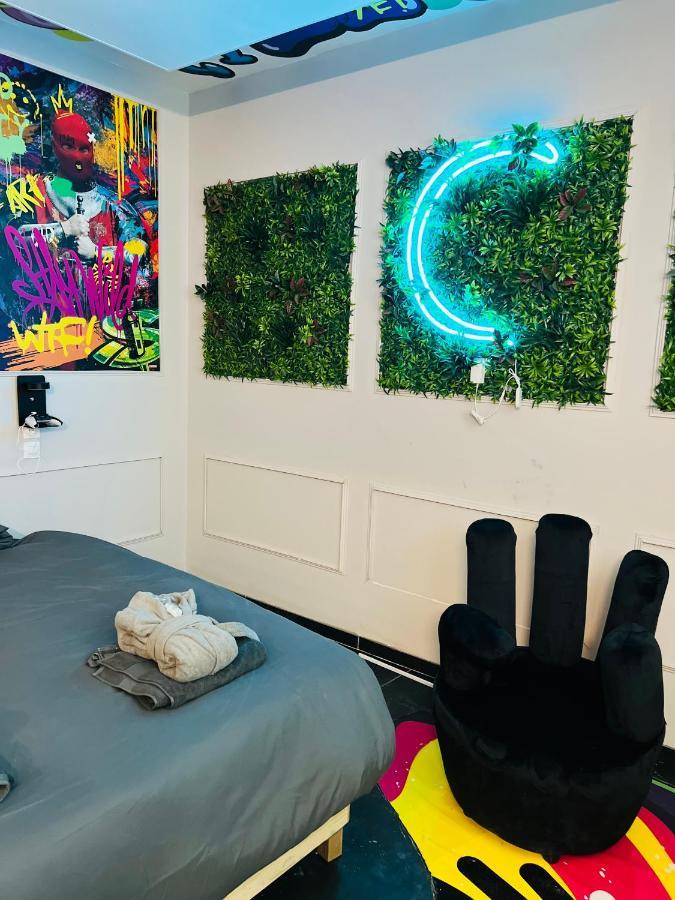 Capsule Street Art - Sauna- Jacuzzi - Playstation 5 - Billard - Netflix - Home Cinema - Terrasse ดูเอ ภายนอก รูปภาพ
